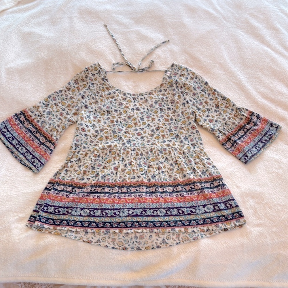 exhilaration Print Top